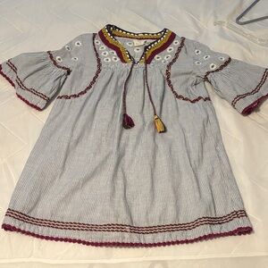 Maeve Multicolor Embroidered Top